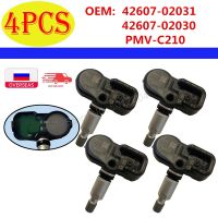 【LZ】☊  Para 2014-2016 toyota fortuner corolla 433mhz PMV-C210 tpms sensor de pressão dos pneus 42607-02031 42607-30070 42607-02030 42607-42021