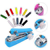 FICUESTORE【New】 1 ชุดจักรเย็บผ้าขนาดเล็กแบบพกพา Crafting Mending Machine จักรเย็บผ้าเครื่องมือ SUPPLY