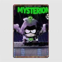 Celestineor ปรับแต่งภาพจิตรกรรมฝาผนังภาพวาดป้ายโลหะสำหรับ Mysterion Comic Pub หรือห้องนั่งเล่น-โปสเตอร์ดีบุก