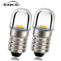 2pcs Warm white E10 DC 3V 6V 12V 4.5V Miniature Screw Base Instrument Signal LED Light Bulb Lamp Flashlight Torch DIY Work Light Bulbs  LEDs  HIDs