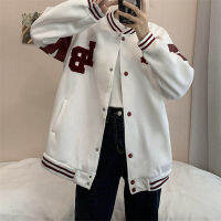 Baseball Jacket Womens Early Autumn 2021 New Korean Loose and Versatile Wear Long Sleeved Casual Top