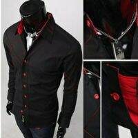 Man Long sleeve men casual shirt baju kemeja lengan panjang lelaki ready stock