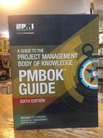 [EN] A Guide to the Project Management Body of Knowledge (PMBOK® Guide)–Sixth Edition Sixth Edition, Sixth edition หนังสือภาษาอังกฤษ มือสอง