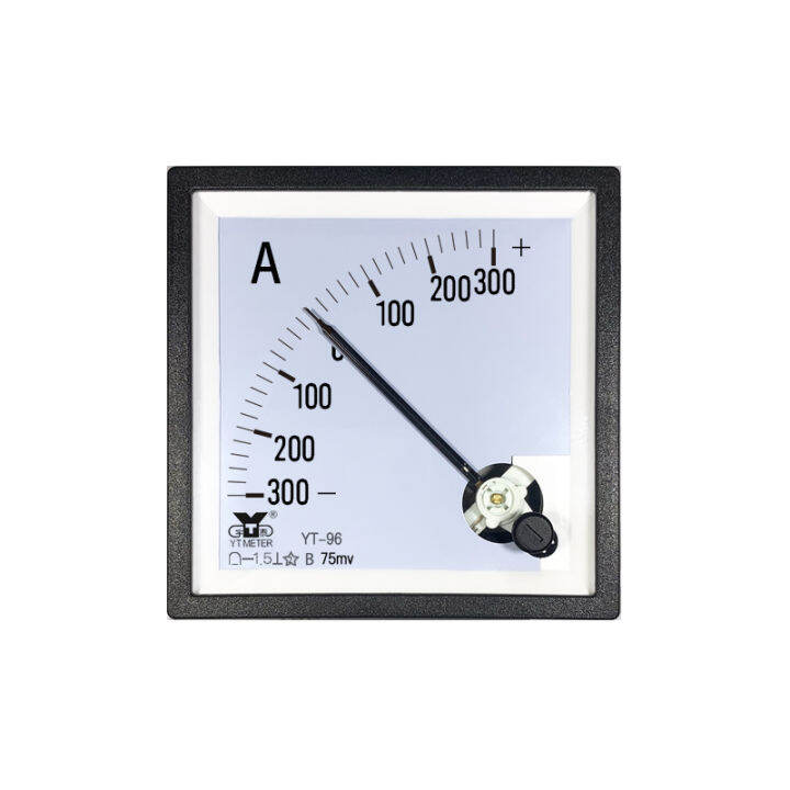 Cp96 positive and negative Ammeter 75mv input DC bidirectional 5a 10a