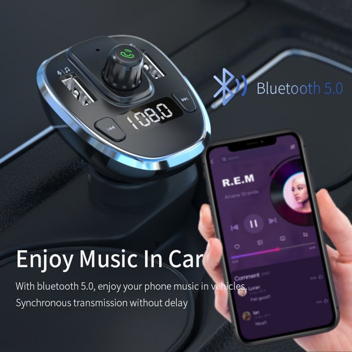 essager-usb-car-charger-fm-transmitter-bluetooth-5-0-mp3-player-car-kit-for-iphone-xiaomi-wireless-fast-charging-auto-charger-car-chargers