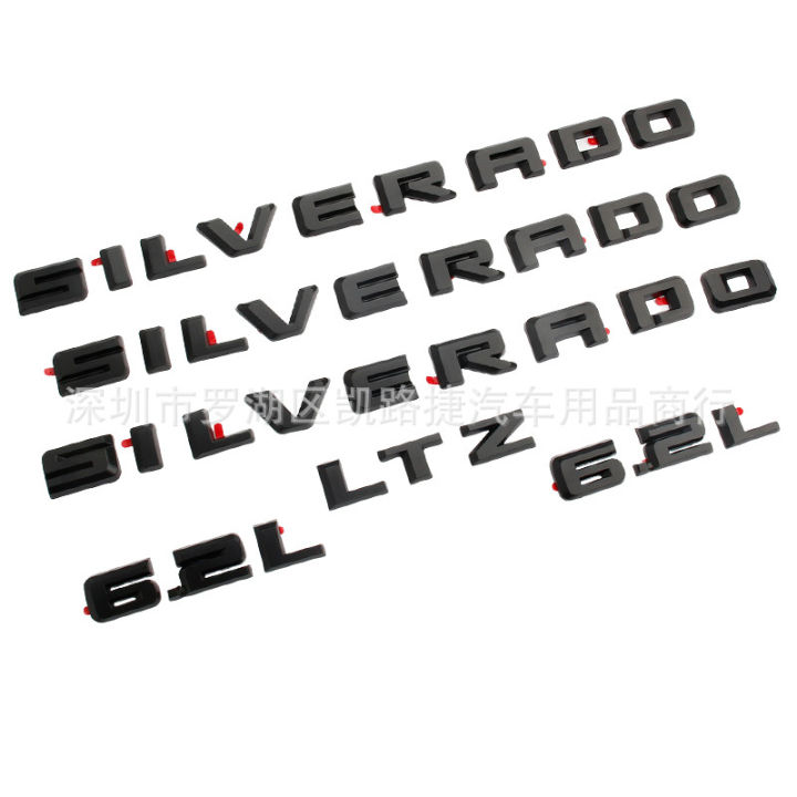 Miếng Dán Logo Chữ Cái Mới Cho Silverado Chevrolet 6.2L LTZ Biểu ...