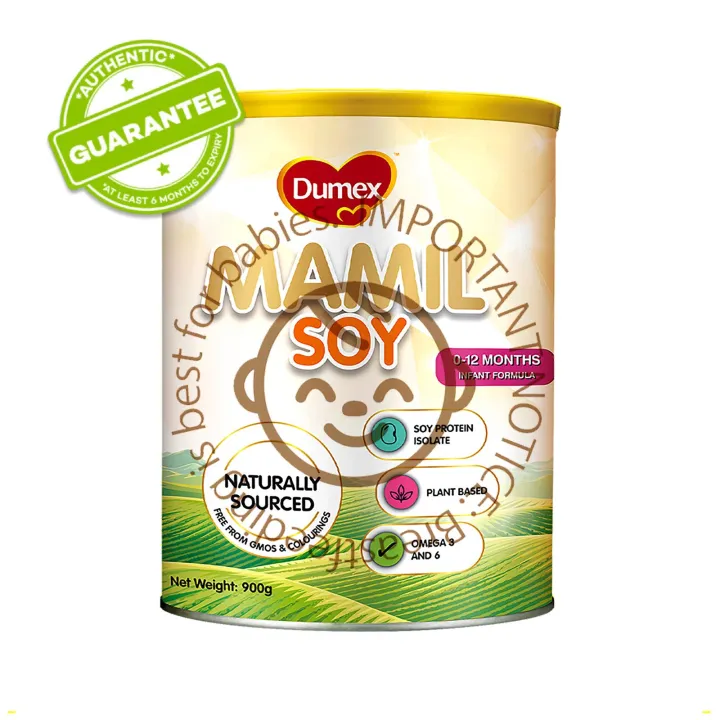 Dumex Mamil Gold Soy Infant Formula Stage 1 (0 To 12 Months Old) 900G