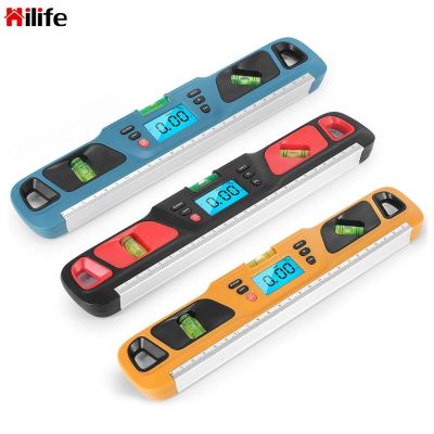 Inclinometer Horizontal Scale Ruler Digital Spirit level Bubble Electric Level 360 degree Angle Finder Protractor