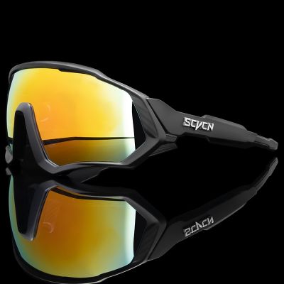 【CW】❏✱✙  SCVCN Men Hiking Glasses Outdoor MTB Road Cycling Sunglasses UV400 Protection Safety Goggles
