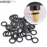 50pcs Rubber O Rings Black For Fishing Bite Alarms Rod Pods Bars