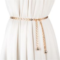 Feng Qi shopFeng Qi shop Hip High Waist Gold Silver Belts for Women Fashion Waistbands All-match Belt for Party Jewelry Dress Waist Metal Chain Belts