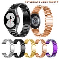 [HOT JUXLLKBKOW 514] สายนาฬิกาข้อมือสายรัดสำหรับ Samsung Galaxy Watch 4 44มิลลิเมตร40มิลลิเมตรสแตนเลสวงสำหรับ Samsung Galaxy Watch 4คลาสสิก42มิลลิเมตร46มิลลิเมตร Correa