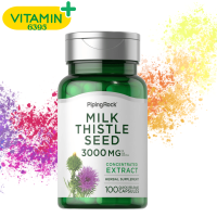 Milk Thistle Seed Extract, 3000 mg (per serving), 100 Quick Release Capsules