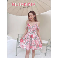 CHERLYNE มินิเดรสลายดอก Alianna Dress