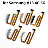 Original Repair Back ลายนิ้วมือเซนเซอร์ปุ่มกด Flex Cable Touch ID เชื่อมต่อปุ่ม Home Flex Cable สำหรับ Samsung Galaxy A13 5G 4G