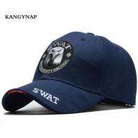 ▽ ยุทธวิธี Cap Mens หมวกเบสบอลกองทัพ Snapback Caps รูปแบบ Trucker Cap Bone