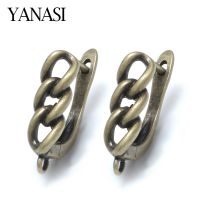 【CW】 2022 Hollow  Earrings Clasps Hooks for Woman Jewelry Findings Making Accessories Antique Bronze/Gold Color