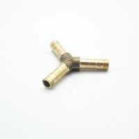 6mm Hose Barb Y Type Brass Barbed Tube Pipe Fitting Coupler Connector Adapter For Fuel Gas Water