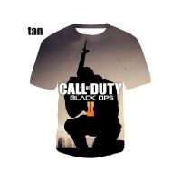 ใหม่แฟชั่น Call of Duty T เสื้อผู้ชายผู้หญิง Cool 3D พิมพ์แฟชั่นโพลีเอสเตอร์ฤดูใบไม้ผลิและฤดูร้อนแขนสั้น TShirt