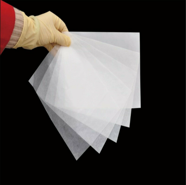 กระดาษซับมันพาร์ชเมนท์-กระดาษซับมันสำหรับอาหารทำจากซิลิโคนสองด้านสีขาว