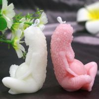 1pcs Mother Earth Shape Scent Candle Festival Atmosphere Highlights Small Gift 3D Gaia Goddess Model Handmade Candles Gift