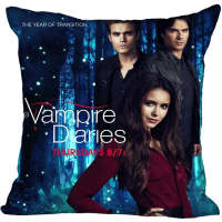 (All in stock, double-sided printing)    Pillow case 45X45cm 40X40cm (single sided), used for modern home decoration, seasonal vampire pattern pillowcase, used for living room pillowcases   (Free personalized design, please contact the seller if needed)