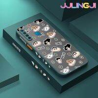 Jlingji เคสสำหรับ Infinix S5 S5เคส X652ไลต์แฟชั่นวันที่ดีบางมีน้ำค้างแข็งโปร่งใสแข็งขอบสี่เหลี่ยมกันกระแทกปลอกซิลิโคนคลุมทั้งหมดเคสนิ่มป้องกัน