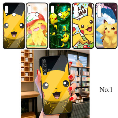 71FFA Pikachu อ่อนนุ่ม High Quality ซิลิโคน TPU Phone เคสโทรศัพท์ ปก หรับ Huawei P10 P20 P30 Pro Lite Y5P Y6 Y6P Y7A Y8P Y9A Y8S Y9S Y7 Y9 Prime