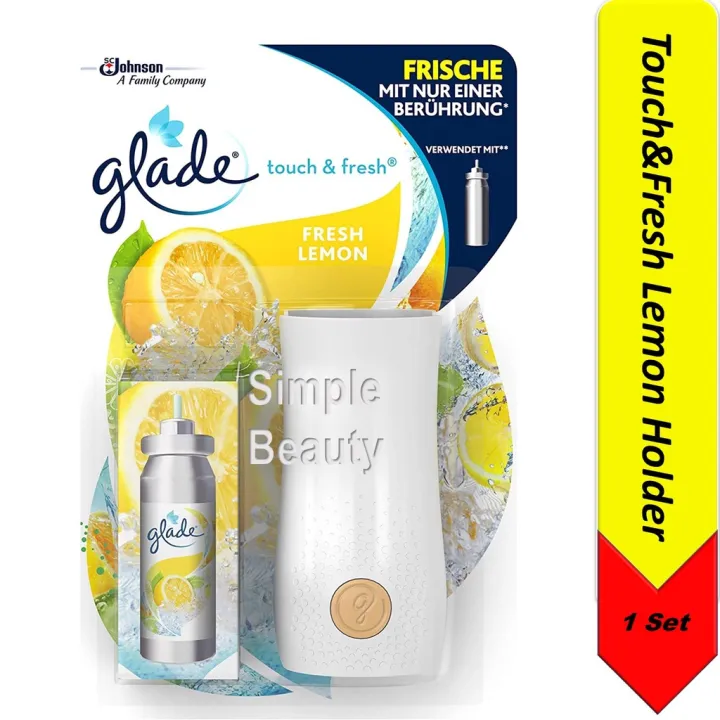 Glade Touch & Fresh Air Freshener Lemon Case Set, 1s Lazada Singapore