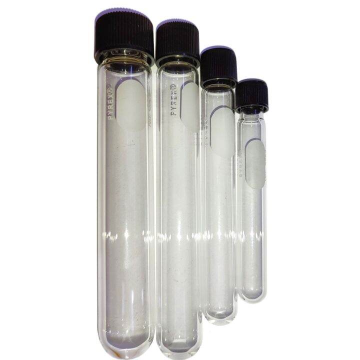 PYREX Test Tube / Culture Tube With Screw Cap Big Sizes | Lazada PH