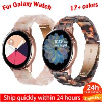 [SOSO 3C accessories] สายสำหรับ Samsung Galaxy Watch 3 46มม. Active 2 40 44มม. 20มม. 22มม. สายนาฬิกาเรซิ่นเกียร์สาย S3เปลี่ยน Huawei Gt2