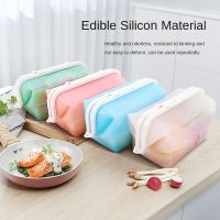 1500ml Silicone Fresh keeping Box Leakproof Food Bag Kitchen Foldable Food Storage Bag Microwave Heating Food Preservation Box