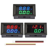 【LZ】ↂ❏▦  Voltímetro Digital e Amperímetro Dual Display Detector de Tensão Medidor de Corrente Painel Medidor Amp Volt Gauge M430 DC 4-30V 10A 50A 100A