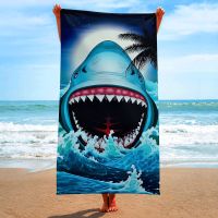 Microfiber Lightweight Beach Towel Thin Sand Towels Travel Swim Pool Yoga Gym Camping Adults Women Men Beach Accessories