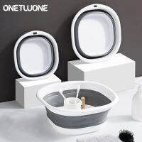 Onetwone อ่างซิลิโคนพับได้,อ่างล้างประหยัดพื้นที่สำหรับเดินทางอ่างซักผ้าถังพับได้