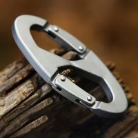 8 Outdoor Camping Mountaineering Buckle Survival Tactical Small Climb E4X8