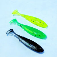 【cw】10pcs 45mm Colorful Shiner Rubber Fishing Lure Shad Swimbaits Silicone Bait For Perch Pike with Tail Realistic Fish Baits 【hot】