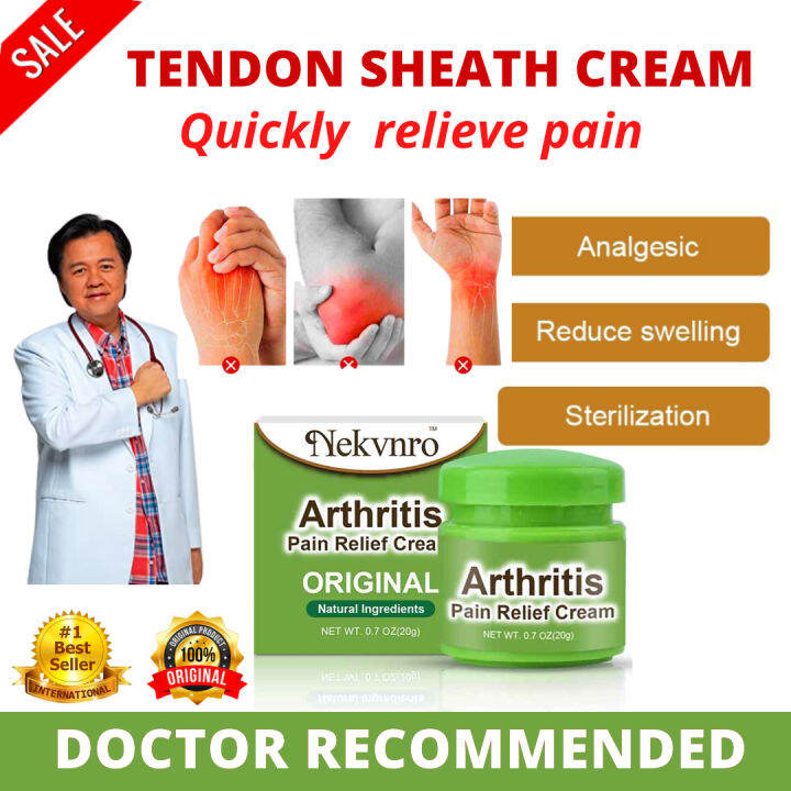 100 ORIGINAL Tendon Sheath Therapy Tenosynovitis Creams Pain Oil 20g Arthritis Ointment Pain