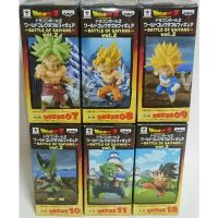 ชุดสะสมตัวละครการ์ตูน Bai ของเล่นดราก้อนบอล Banpresto WCF การต่อสู้ของ SAIYANS แบบดั้งเดิมภาพอนิเมะ Vol.2ของขวัญโมเดลของเล่น