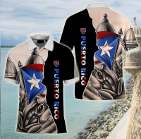 Puerto Rico Signature Polo Shirt 3D S M L 2XL 3XL 4XL{plenty}