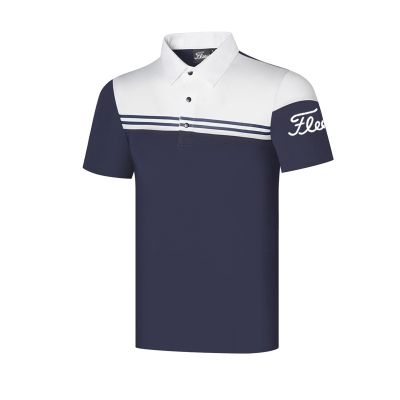Golf clothing mens short-sleeved breathable quick-drying sweat-wicking Polo shirt casual sports new summer thin top Honma PXG1 ANEW Mizuno Master Bunny PEARLY GATES  Scotty Cameron1 G4✁