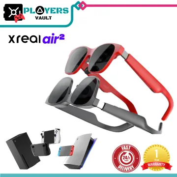 XREAL Air 2 AR Glasses, Up to 330 Wearable Display with All-Day Comfort,  72g 120Hz 1080P, Ideal for Gaming, Streaming and Working, Smart Glasses