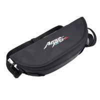 Black Waterproof Storage Bag Motorcycle Handlebar Travel Bag For HONDA CRF1000L CRF1100L Twin Adventure Sport NC700X