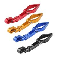 Universal อลูมิเนียมรถจักรยานยนต์น้ำมันท่อสายคลิปสายเบรค Tube Line Clamp สำหรับ160 DIO 125 190X 300 500 Dirt Bike A