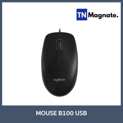 [เมาส์] LOGITECH B100 USB MOUSE BLACK