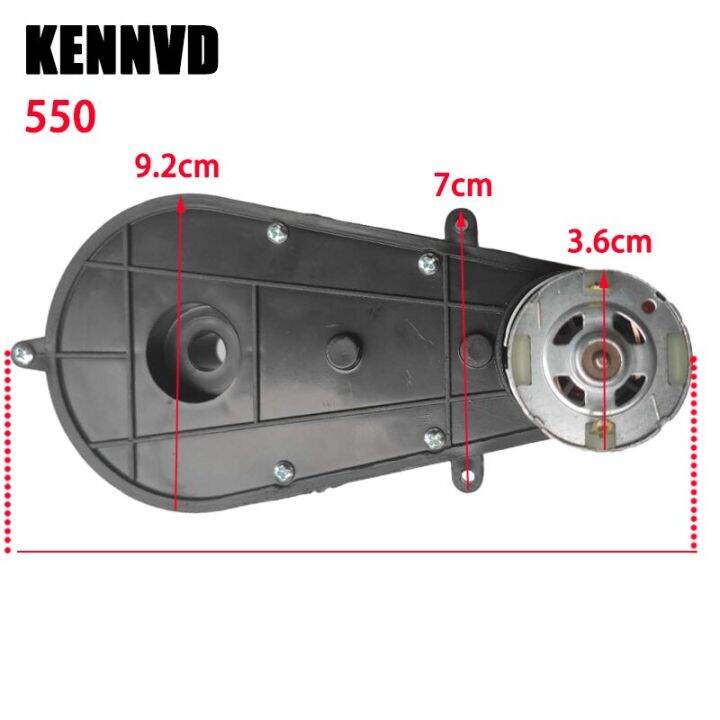 rs390-6v-12v-24v-rs550กระปุกเกียร์รถของเล่นไฟฟ้าสำหรับเด็กที่มีความเร็วในการหมุนที่หลากหลายเครื่องยนต์ล้อมอเตอร์