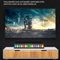 Subwoofer Speaker Ambient Light Speaker Led Strip Subwoofer Music Level Indicator Smart Home Music Rhythm Speaker