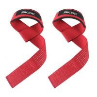 2Pcs Weightlifting Wrist Straps Strength Training Adjustable Non-slip Gym Fitness Lifting Strap Wrist Support Sports Grip Band