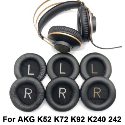 2Pcs Ear Pads for AKG K52 K72 K92 K240 242 Headphone Replacement Ear Pad Cushion Cups Cover Earpads Repair Parts