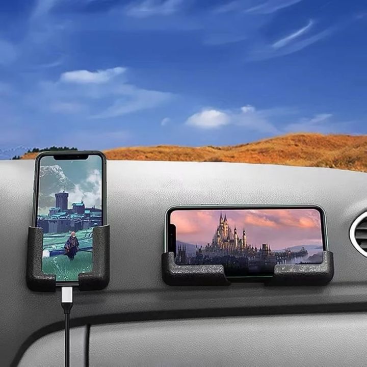 multifunction-car-phone-mount-cell-phone-holder-lightness-portability-no-space-occupy-stand-auto-interior-accessories-car-mounts